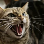 kucing agresif